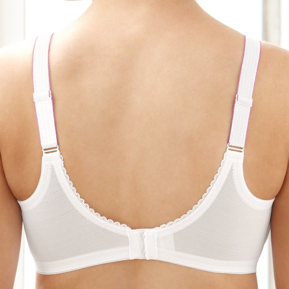 Set of 3! 36C Wonderwire Lace Bra (Side-Smoothing) MAX-COMFORT White NEW - Picture 4 of 10